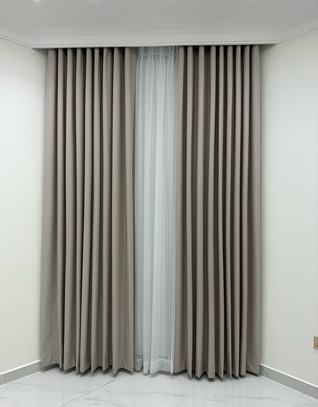 waves design curtains
